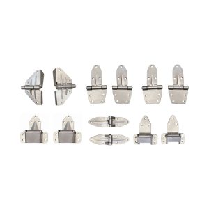 Juego Completo de Bisagras (Complete Set Of Hinges) – Inox Toyota Land Cruiser FJ40